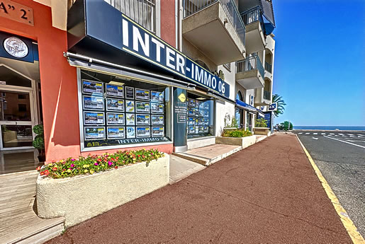 Photo de notre agence immobilière à Cagnes-sur-Mer